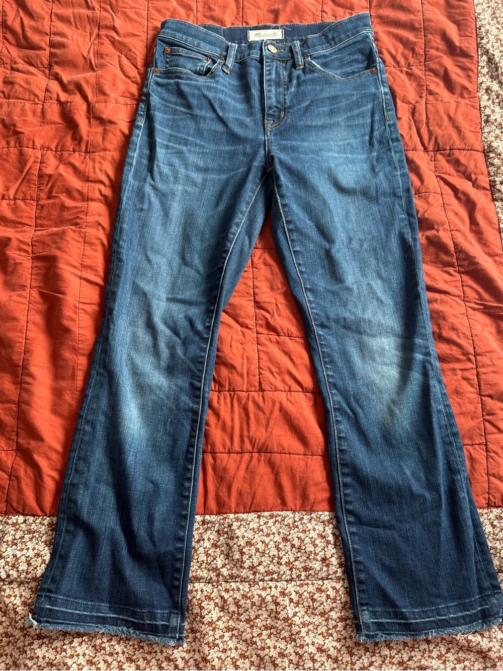 Women's Cali Demi-Boot Blue Denim Jeans